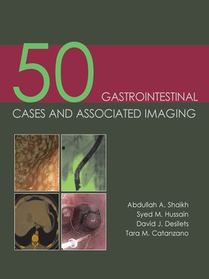 cover image of 50 Gastrointestinal Cases and Associated Imaging